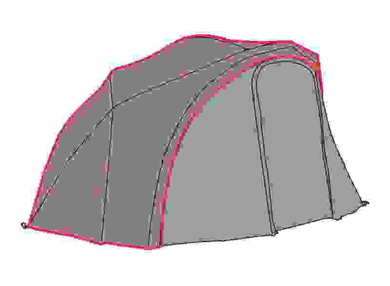 Fox Retreat Brolly System inc. Vapour Infill Cover