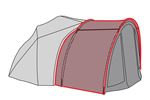 Fox R-Series Brolly Extension Cover