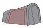Fox Frontier Deluxe Extension Systems Solid Side Panel