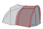 Fox Retreat Brolly System Extension Cover